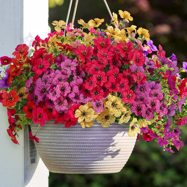 Artificial Faux Flowers for Indoorand Outdoor Decoration